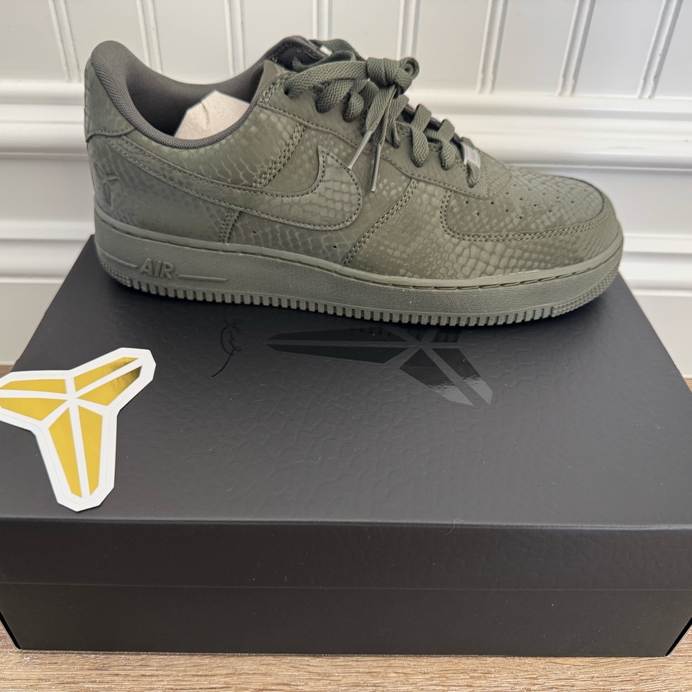 Nike Air Force 1 Low Kobe Bryant Forever Cargo Khaki Size 11.5 NWB